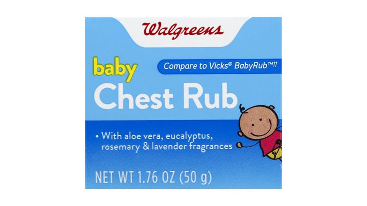 Walgreens fashion vicks baby rub