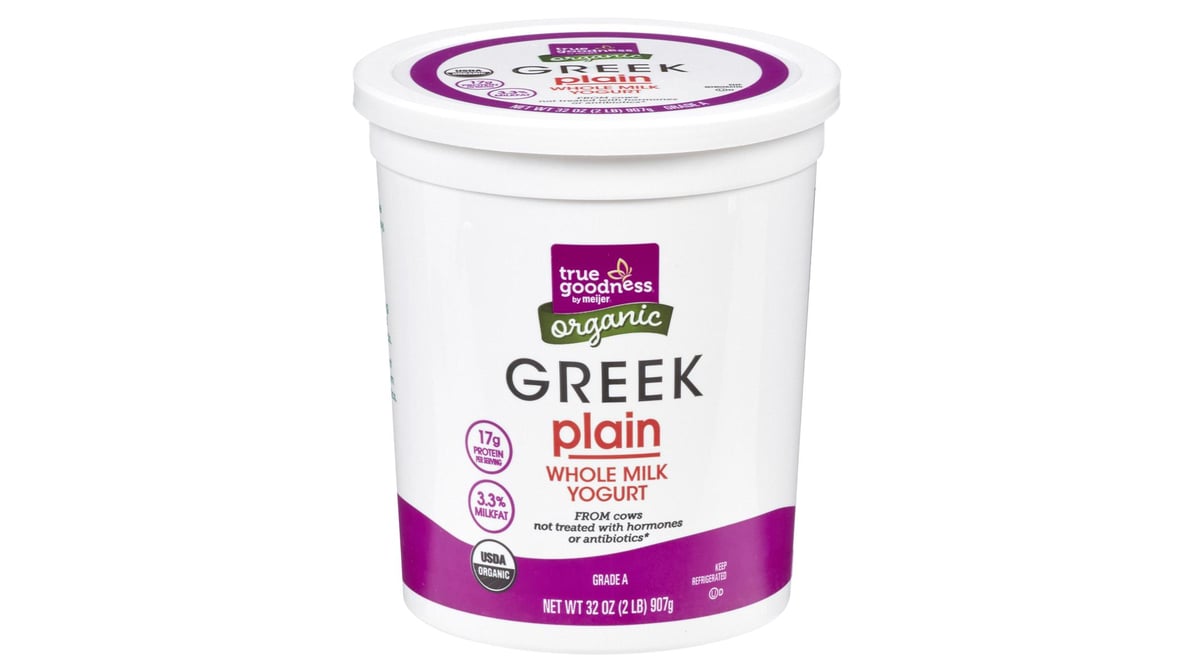 Organic Whole Milk Yogurt Plain