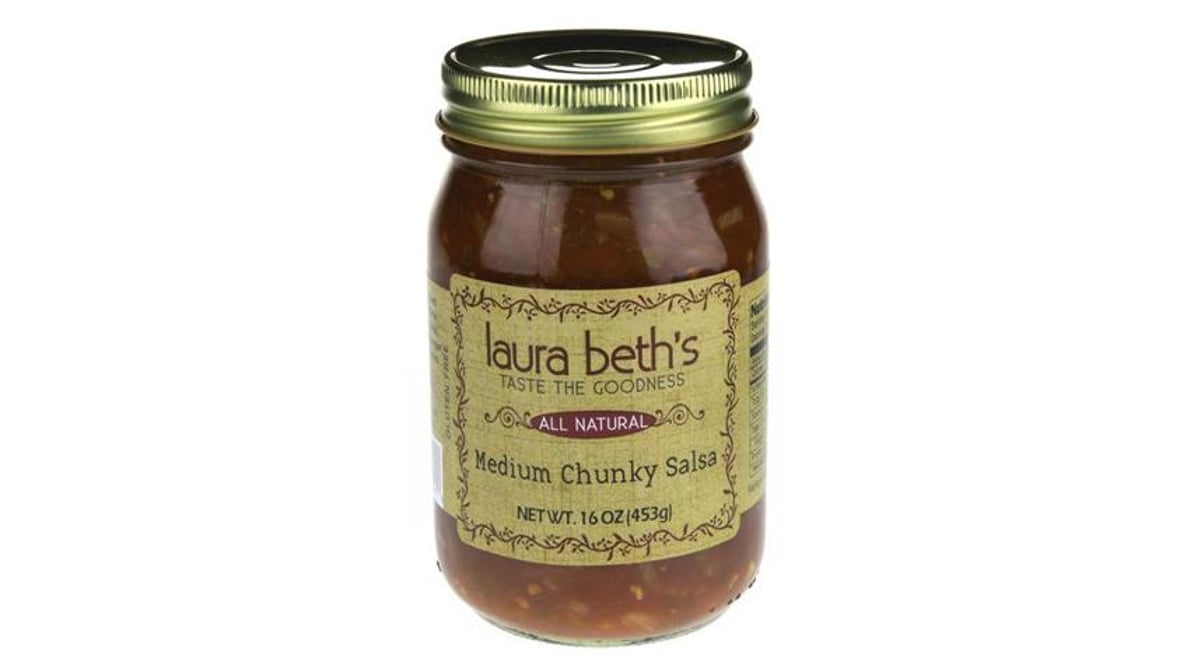 Laura Beth's Medium Chunky Salsa - 16 oz