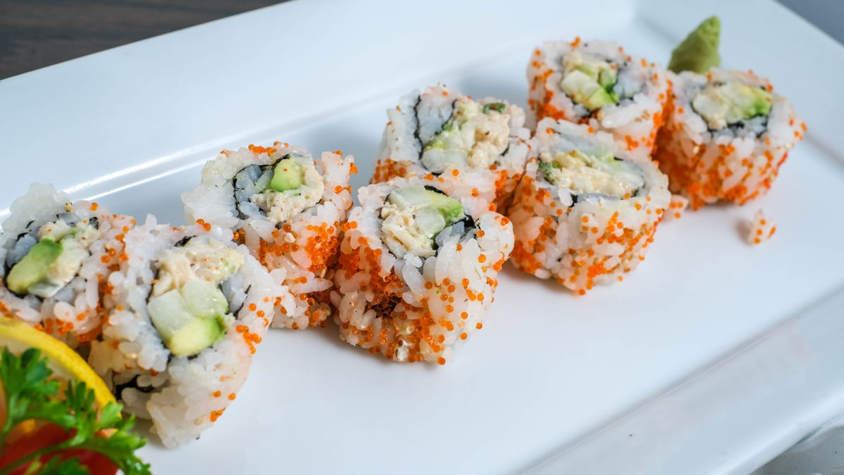 Karaage teriyaki mayo sushi king