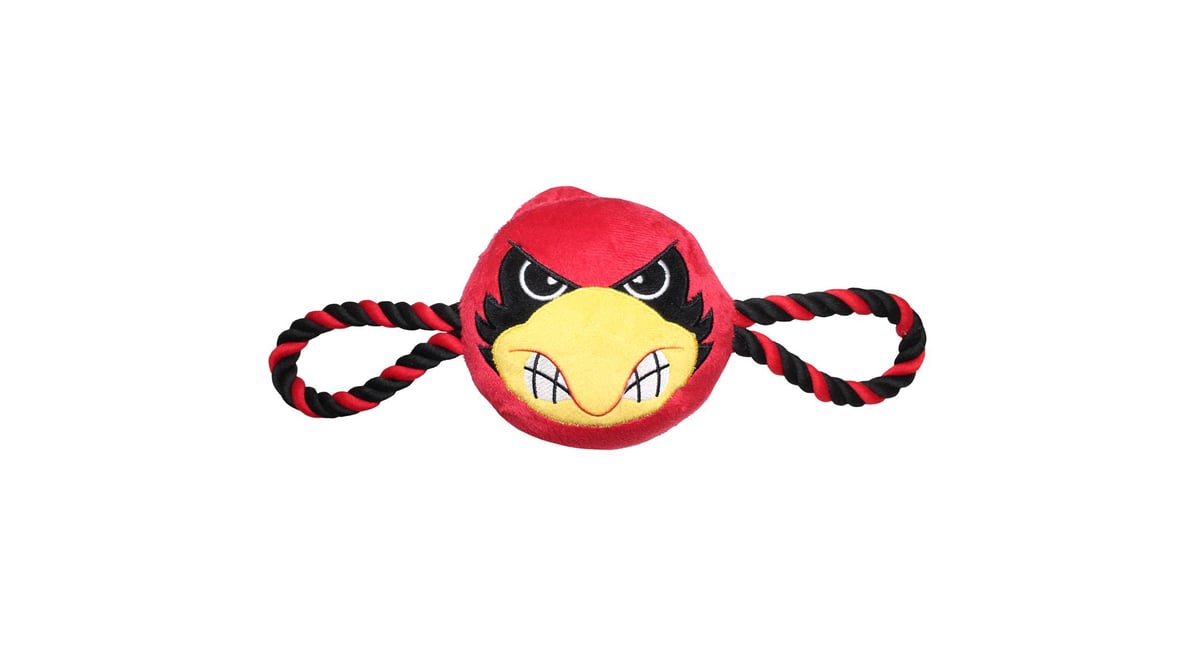 Pets First Louisville Cardinals Mascot Rope Dog Toy (1 ct)
