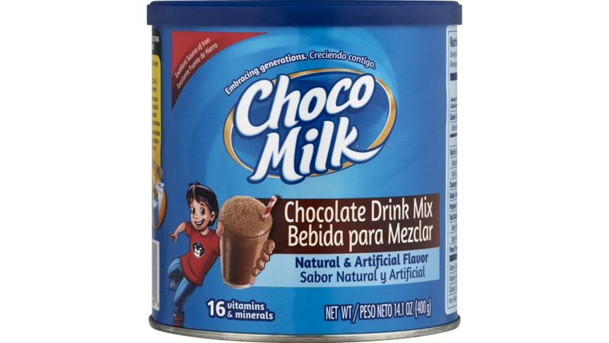 Choco Milk Drink Mix, Chocolate - 14.1 oz