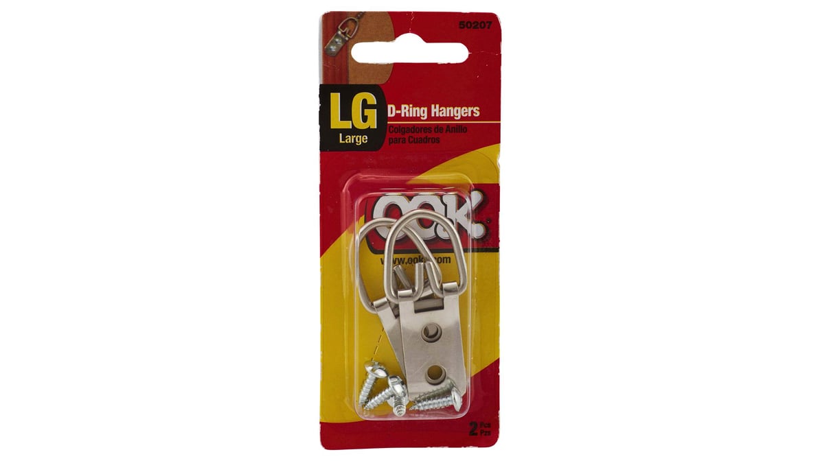 Ook D-Ring Hanger 75 Pound 2