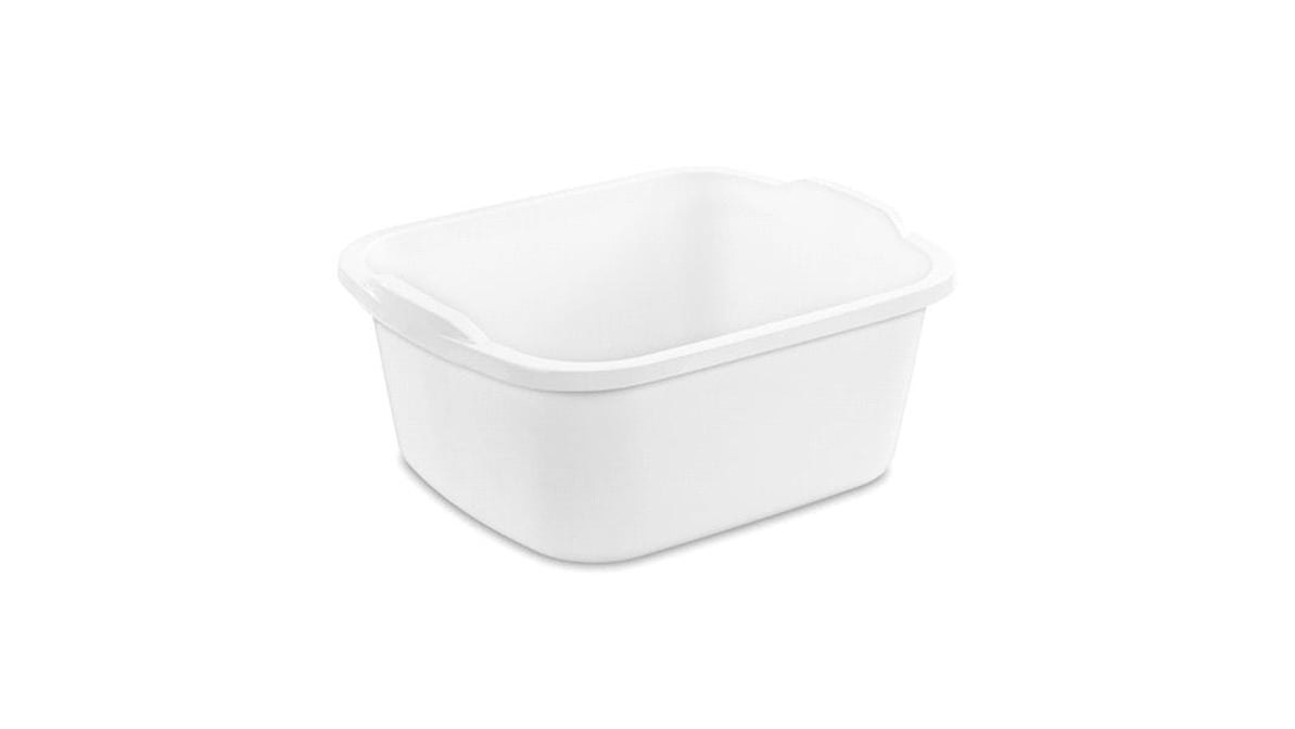 Sterilite 18 Quart Black Dishpan