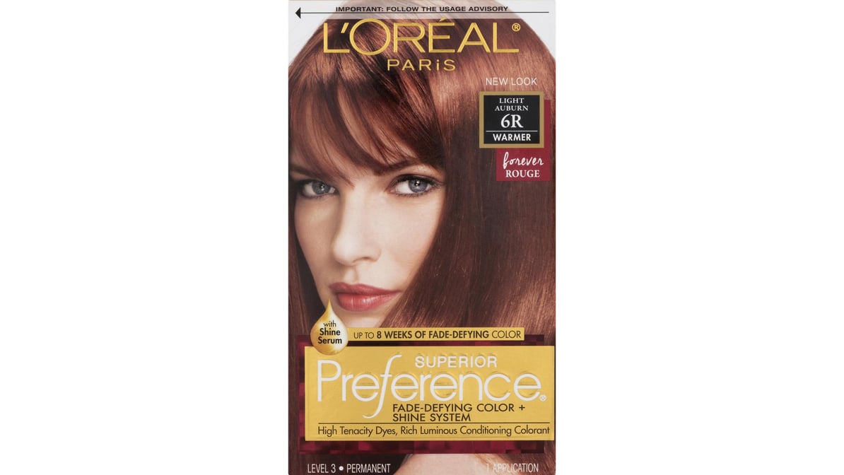 Superior Preference Permanent Color, With Shine Serum, Warmer