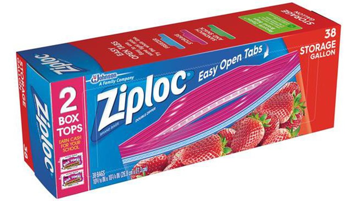 Ziploc Double Extra Large Zipper Big Bags (4 ct) Delivery - DoorDash
