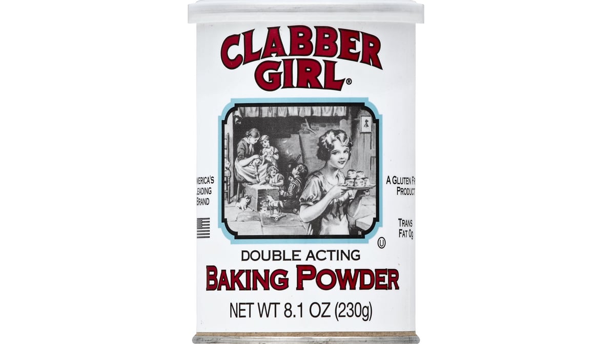 Clabber Girl Double Acting Baking Powder, 8.1 oz.