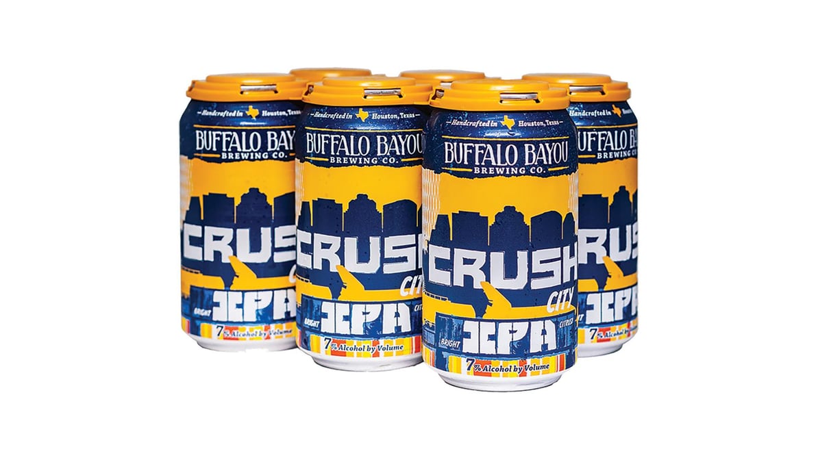 Crush City IPA from Buffalo Bayou Brewing Company - Available near