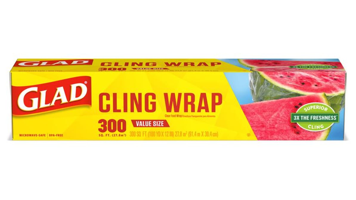 Glad Wrap Cling 300' Delivery - DoorDash