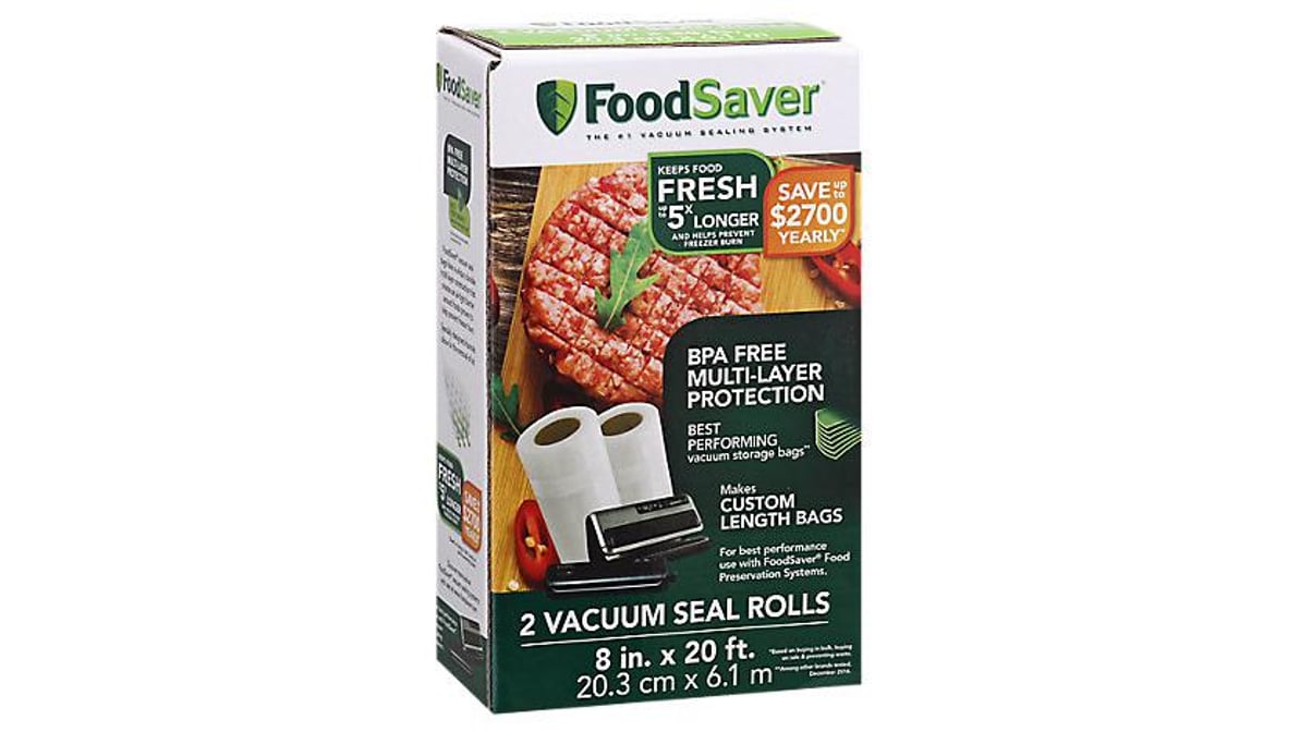 Foodsaver 8 x 20' Heat-Seal Roll