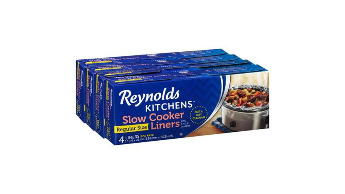 Reynolds Kitchen Regular Sized Slow Cooker Liners (4 ct)
