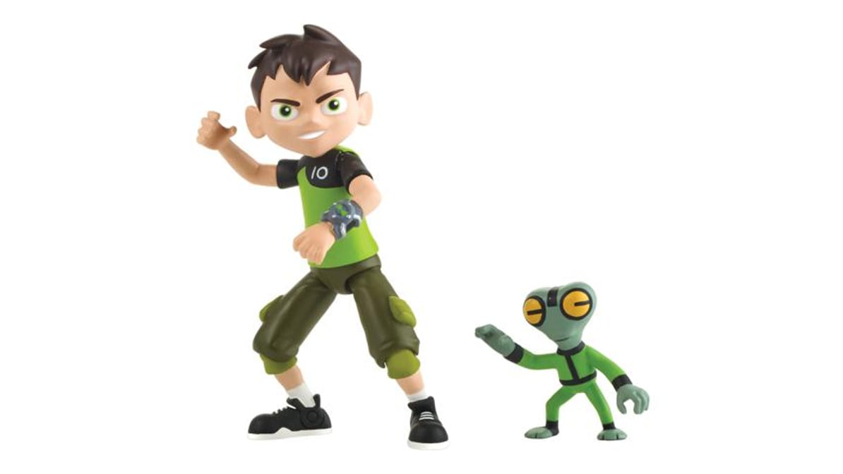 Ben 10 Ben Tennyson and Grey Matte Action Figure (2 ct) | Delivery Near Me  - Doordash