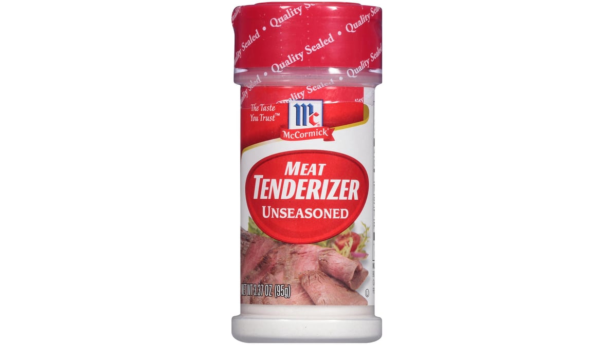 McCormick, Unseasoned Meat Tenderizer, 3.37 Oz