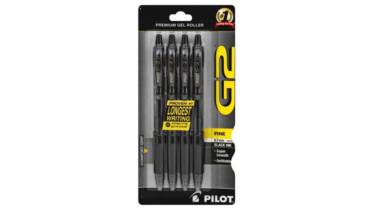 Pilot G2 0.7mm Fine Point Pens (Black)