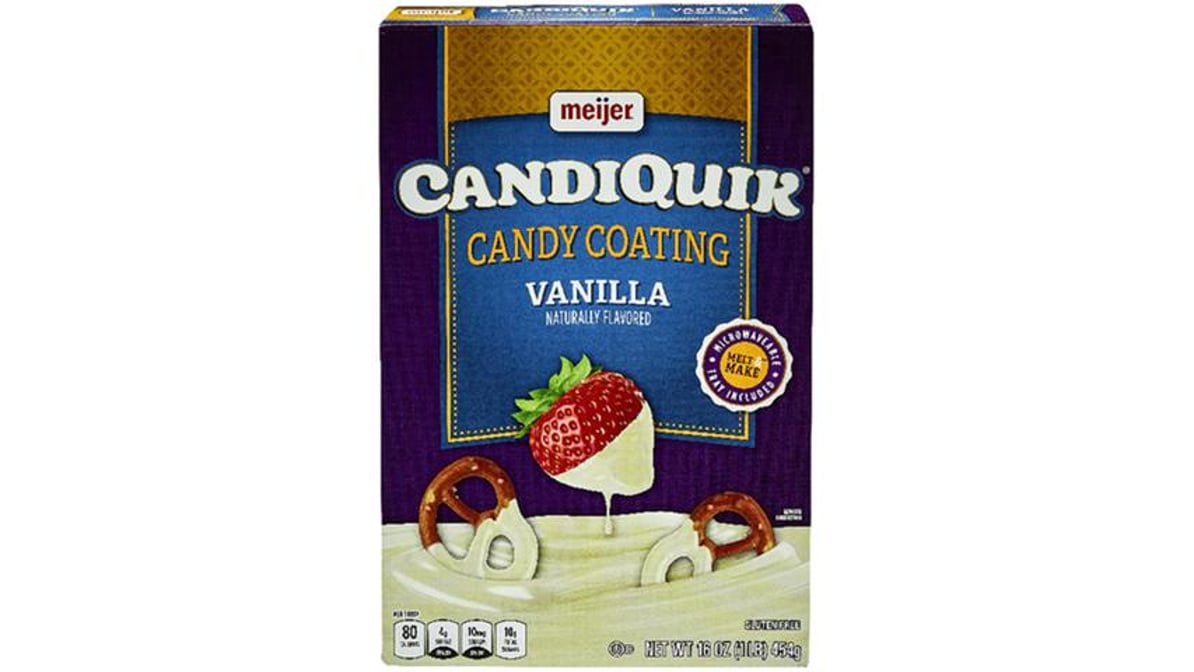 Meijer CandiQuik Vanilla Candy Coating (16 oz) Delivery - DoorDash
