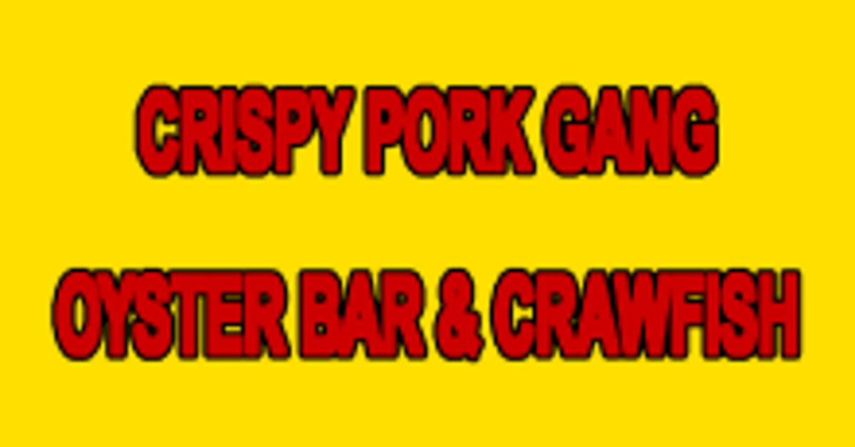 Crispy Pork Gang Oyster Bar & Crawfish Thai Restaurant (Vineland Ave)
