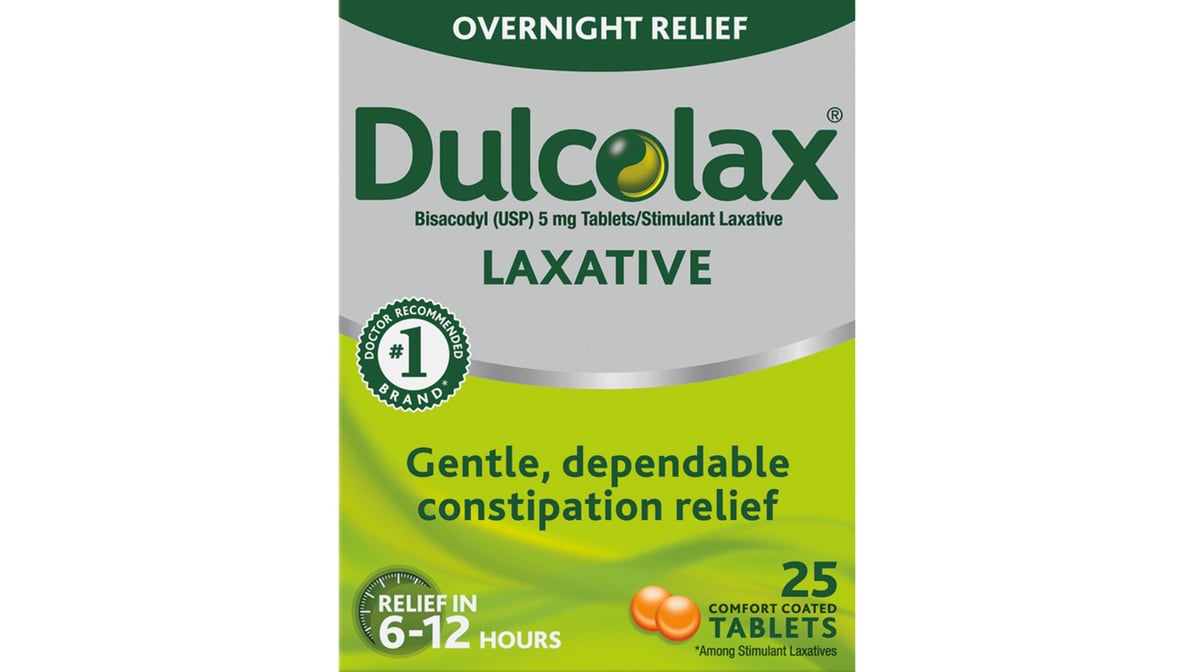 Dulcolax Laxative Tablets, 25 Count by Dulcolax