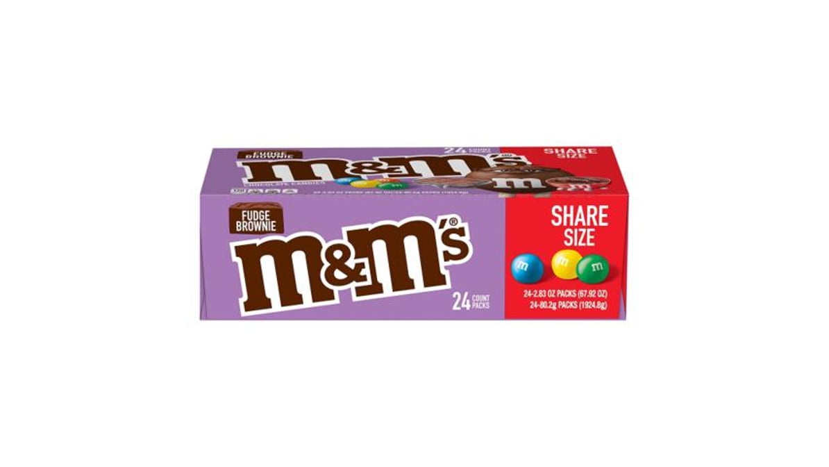 M&M Fudge Brownie Share Size (24 ct)