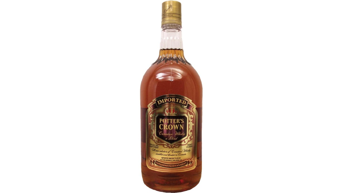 Potter's Crown Canadian Whisky