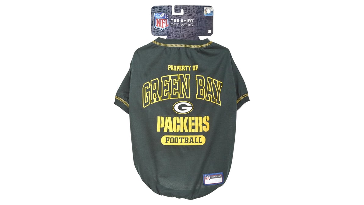 : Pets First NFL Green Bay Packers Dog T-Shirt