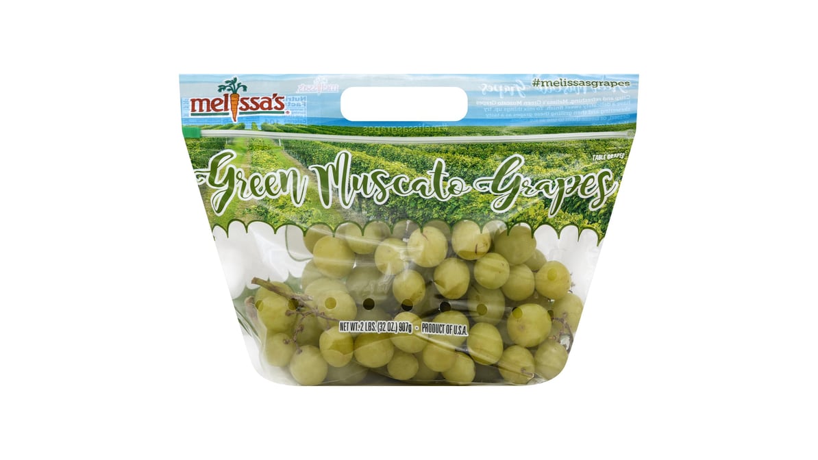 Green Seedless Grapes - 2 Lb