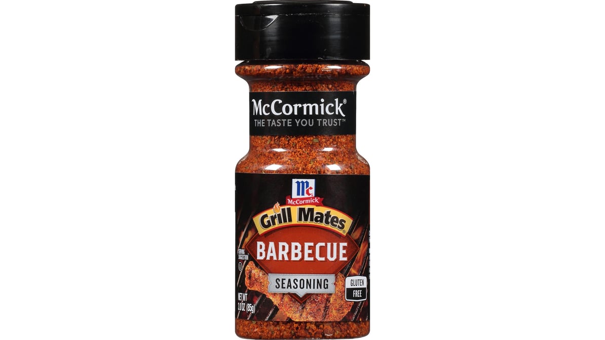 Mccormick Grill Mates Seasoning, Barbecue - 3 oz