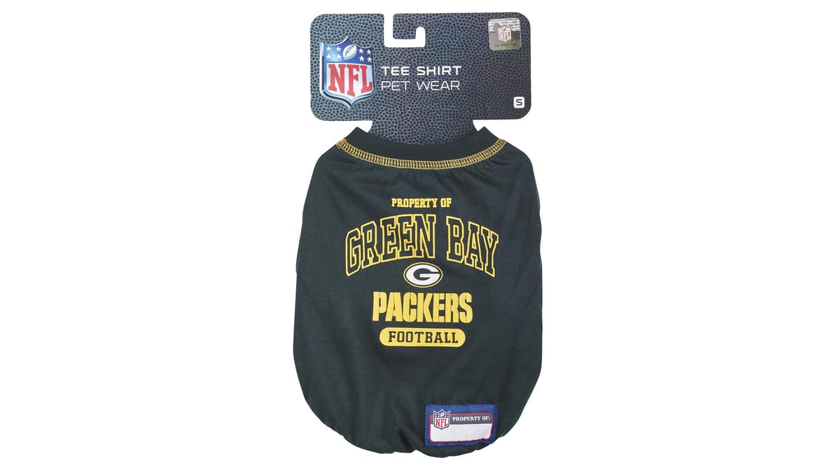 : Pets First NFL Green Bay Packers Dog T-Shirt