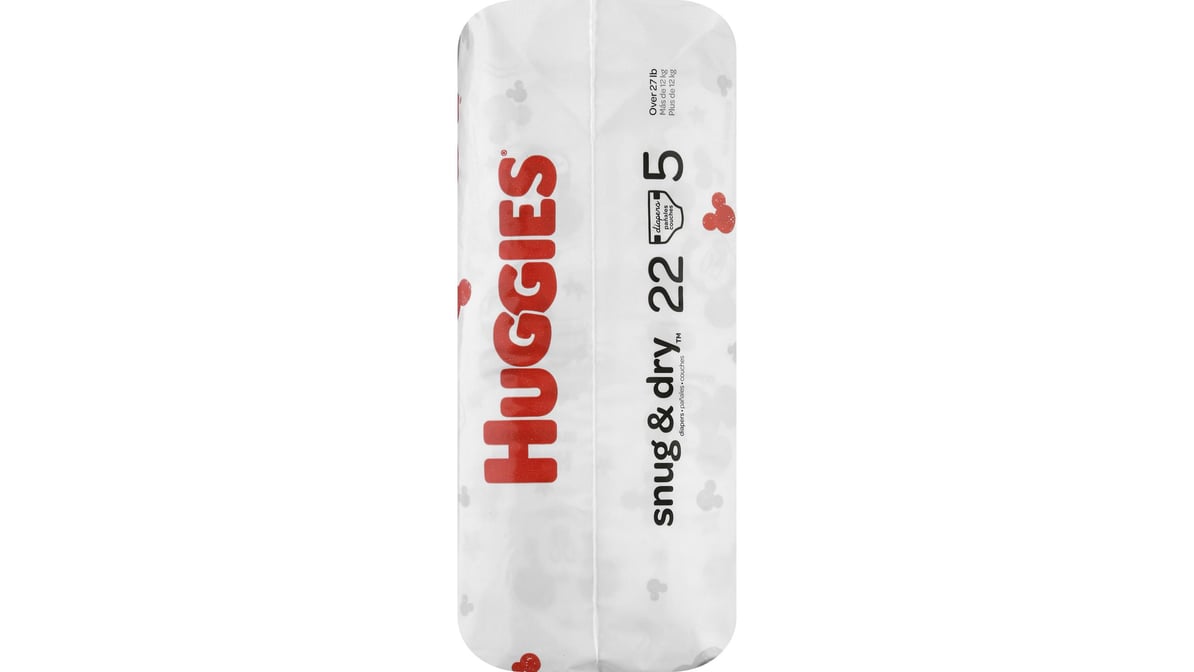 Huggies Ultra Comfort Diaper Size 5 B 27X1