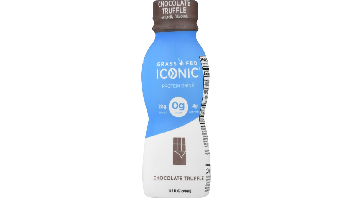 Iconic Protein Chocolate Truffle Protein Drink: Nutrition