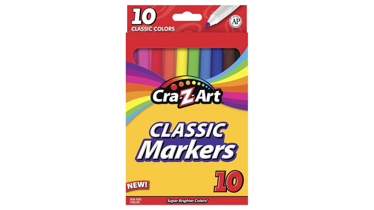 Cra-Z-Art Super Washable Markers 10ct