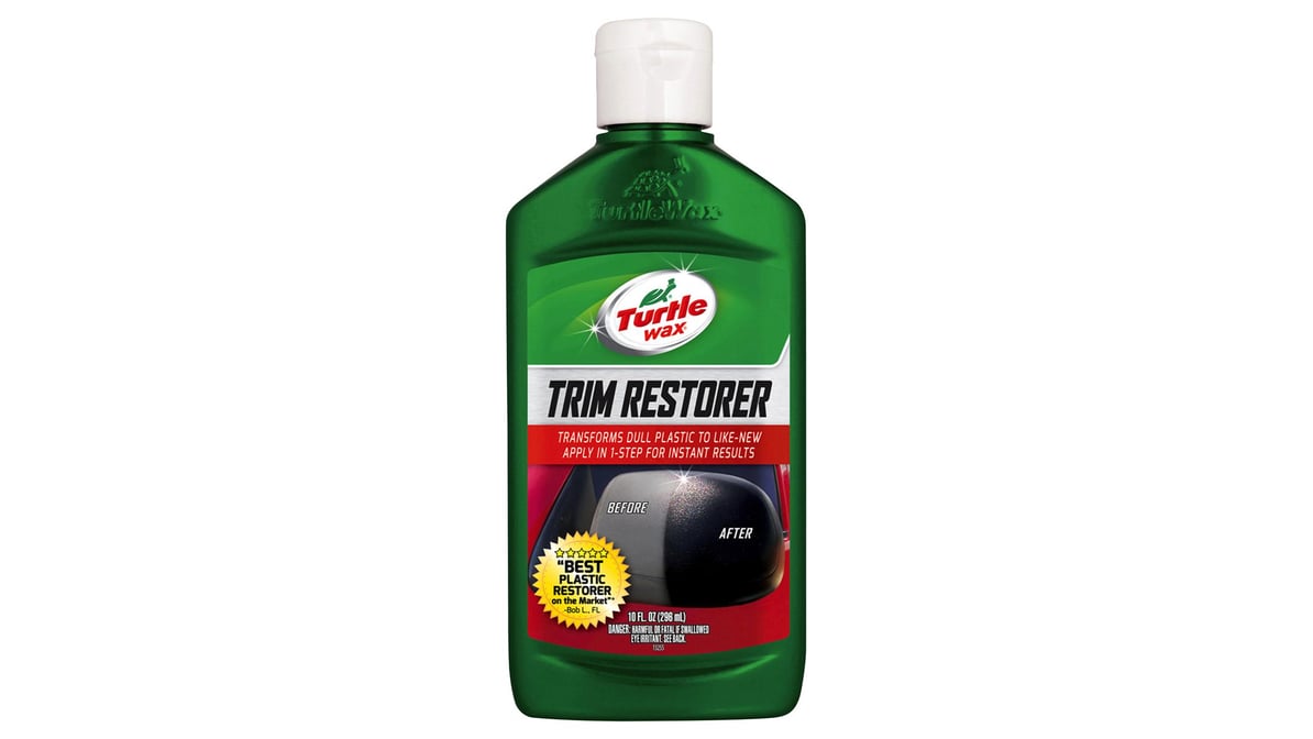 Trim Restorer Vehicle Turtle Wax Easy To Apply 10 FL OZ 2 Pack