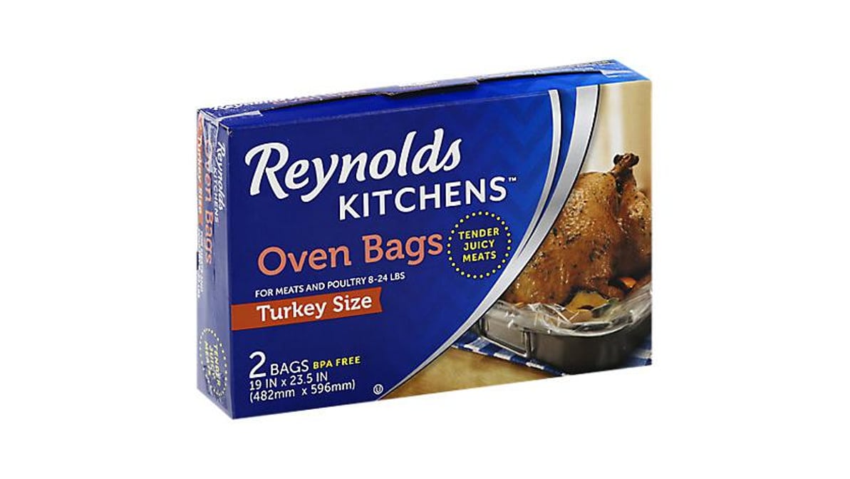 Reynolds Oven Bag Turkey Size (2 ct) Delivery - DoorDash