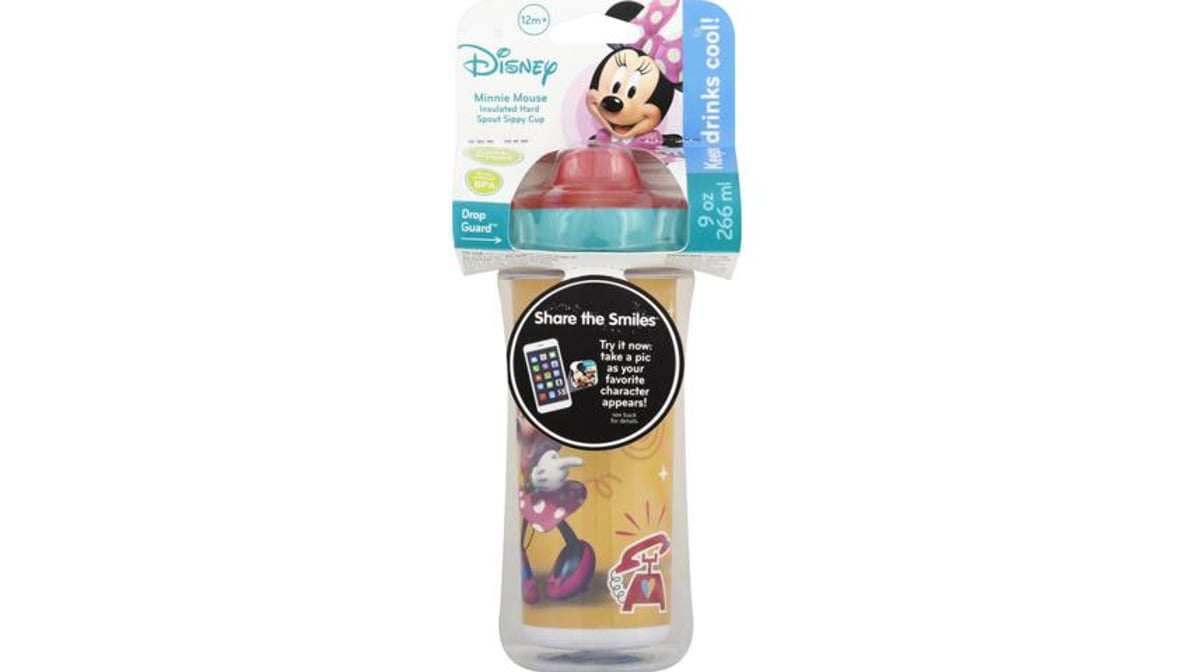 Disney Minnie Mouse Insulated Hard Spout Sippy Cups from The First Years 