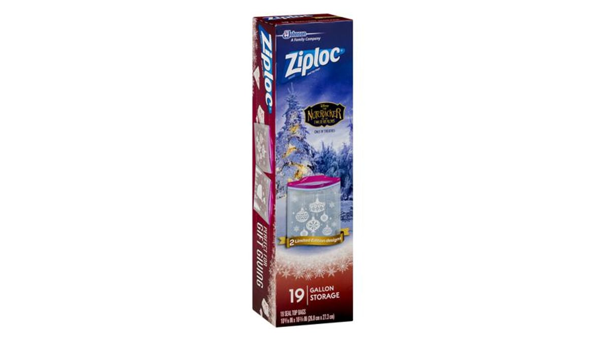 Ziploc Seal Top Storage Bags Large 1 gal (19 ct) Delivery - DoorDash