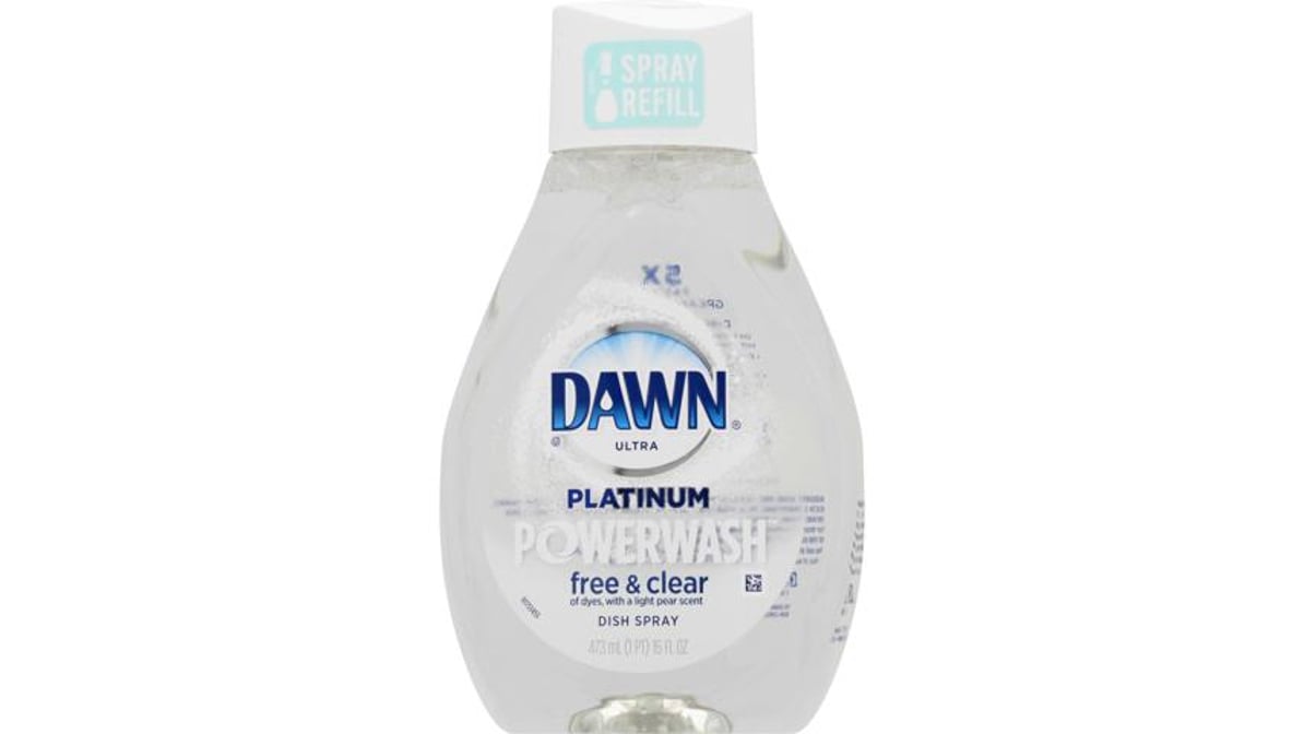 Dawn Ultra Platinum Powerwash 16-oz Free and Clear Dish Soap in