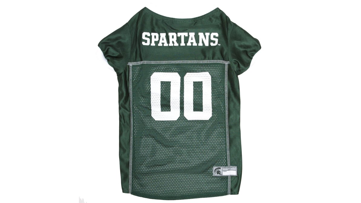 Michigan State Spartans Mesh Dog Football Jersey