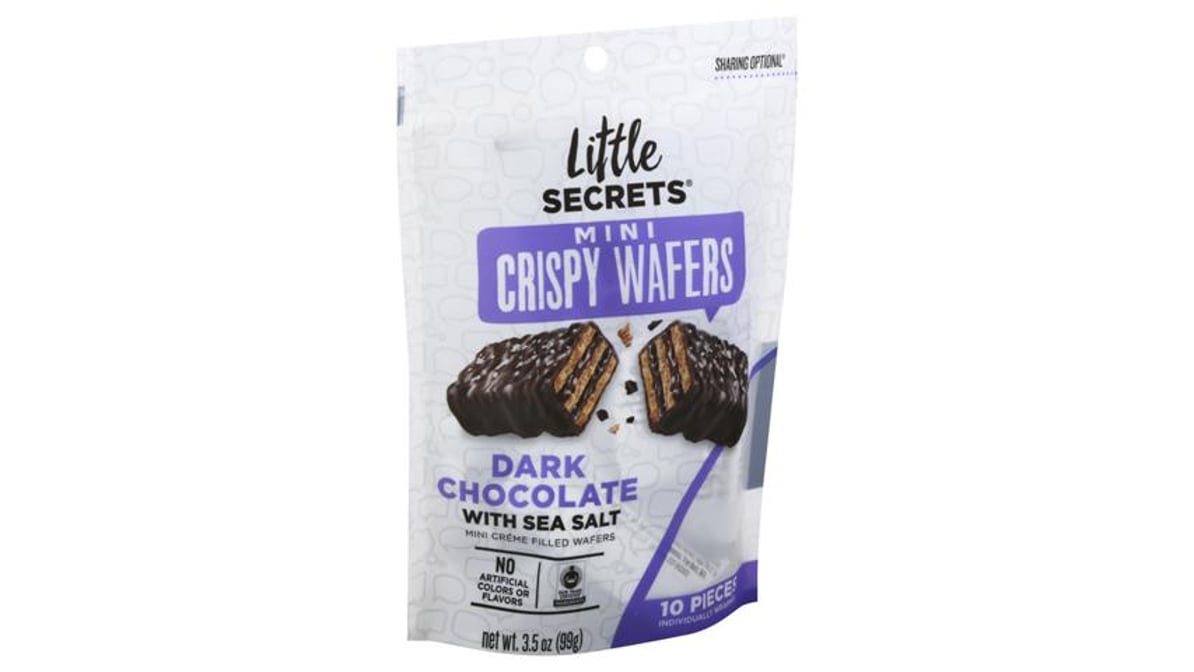 Little Secrets - Dark Chocolate Crispy Wafers