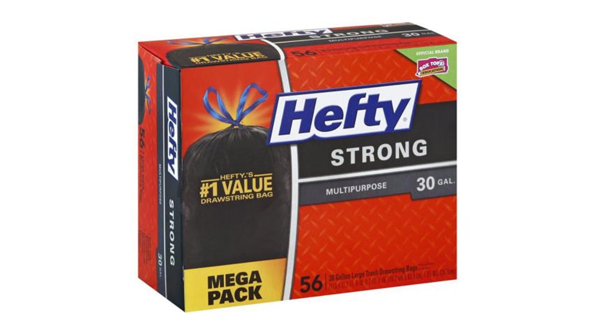 Hefty Hefty Strong Mega Pack 30 Gallon Large Multipurpose