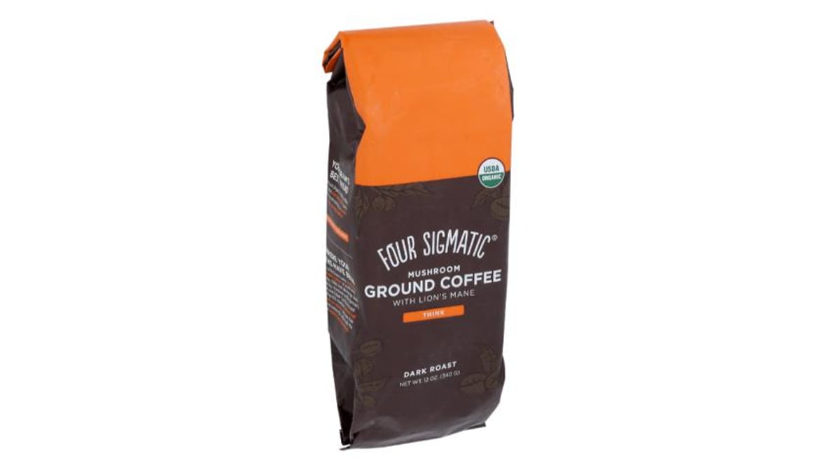 Four Sigmatic Mushroom Ground Coffee, Lion's Mane, 12 Ounce