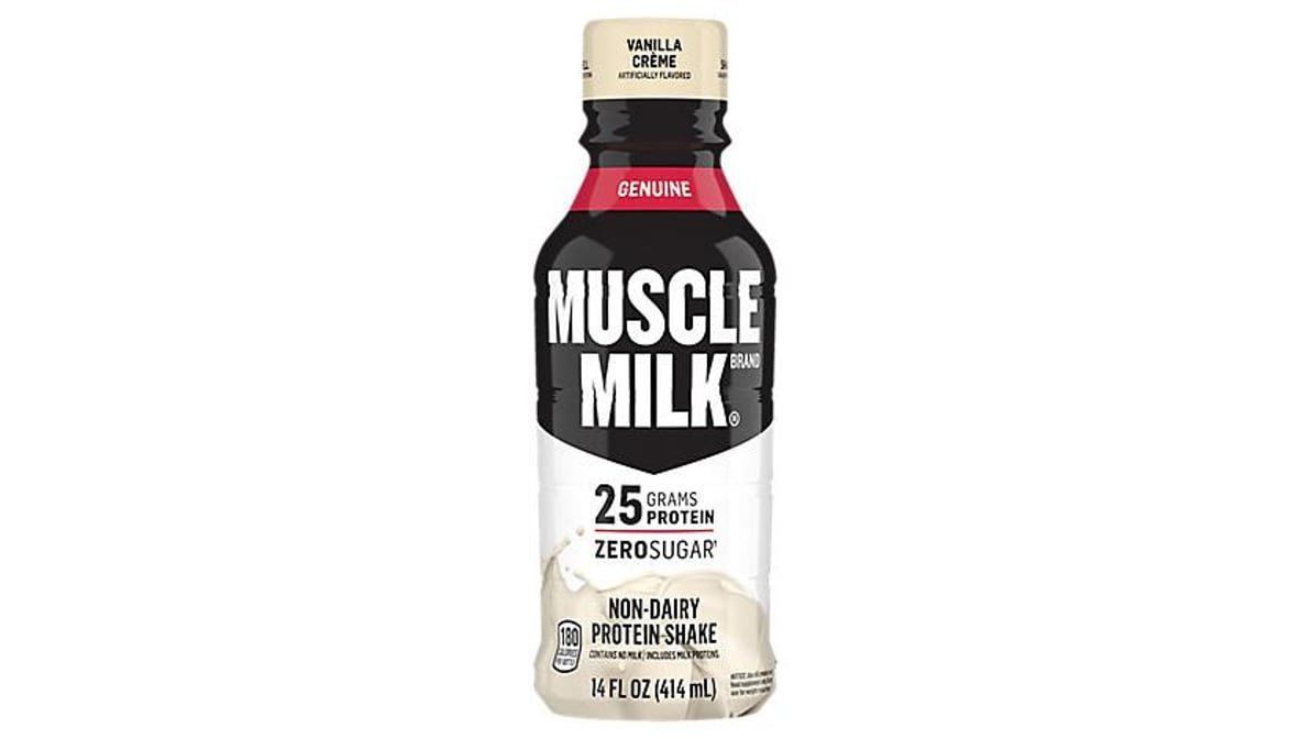 Muscle Milk Shaker Bottle Transparent Bottle