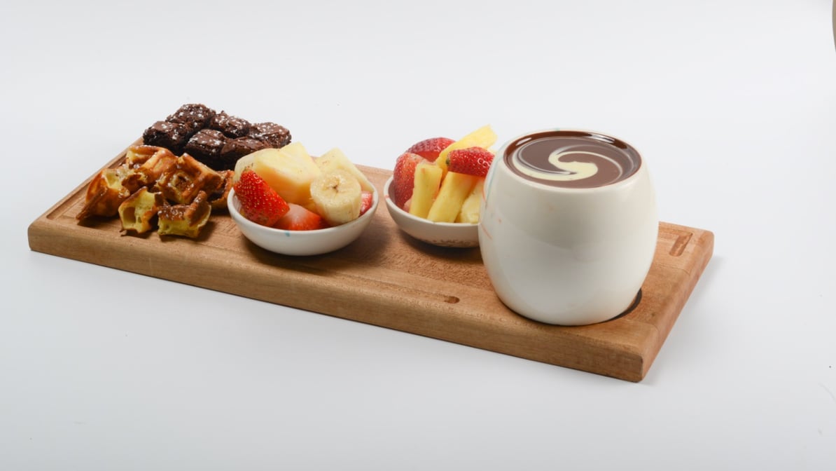 FONDUE DE CHOCOLATE, 220gr Grand Cru Cacao 70%