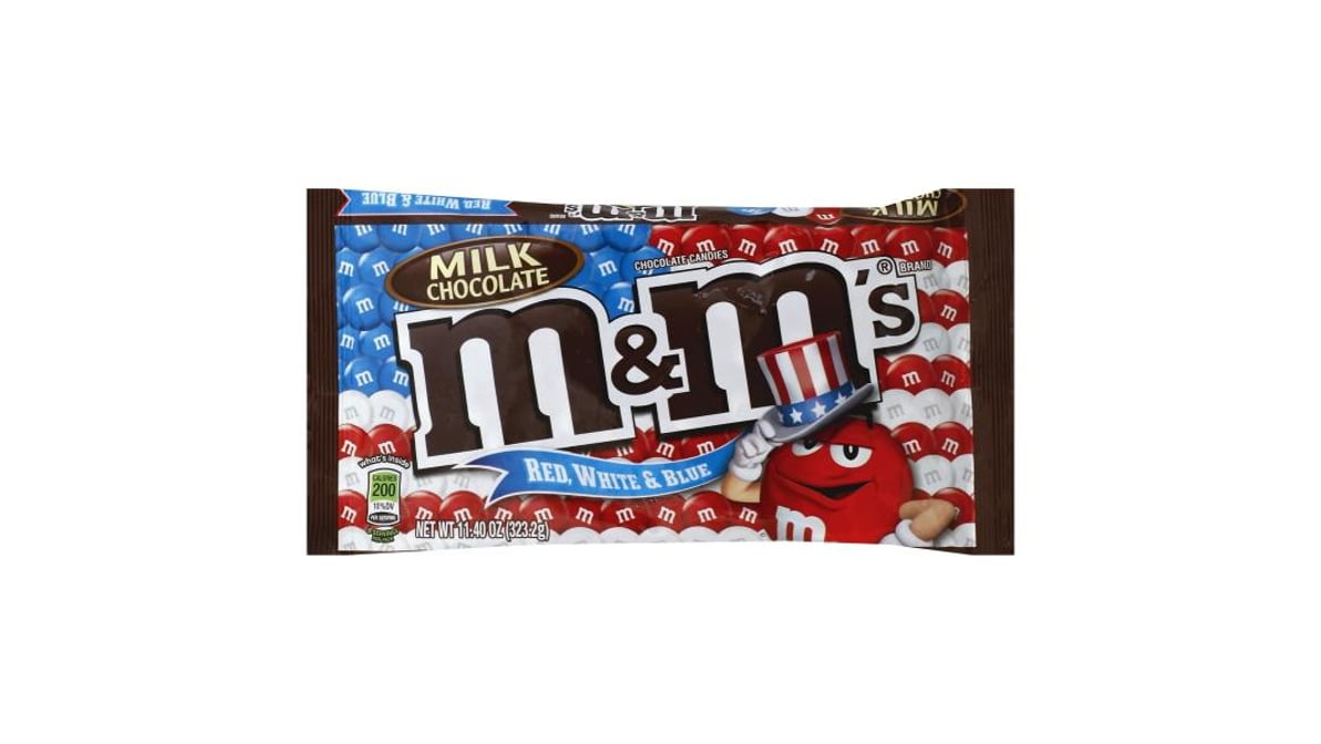 M&M's Peanut Red White and Blue Chocolate Candy (10.7 oz)