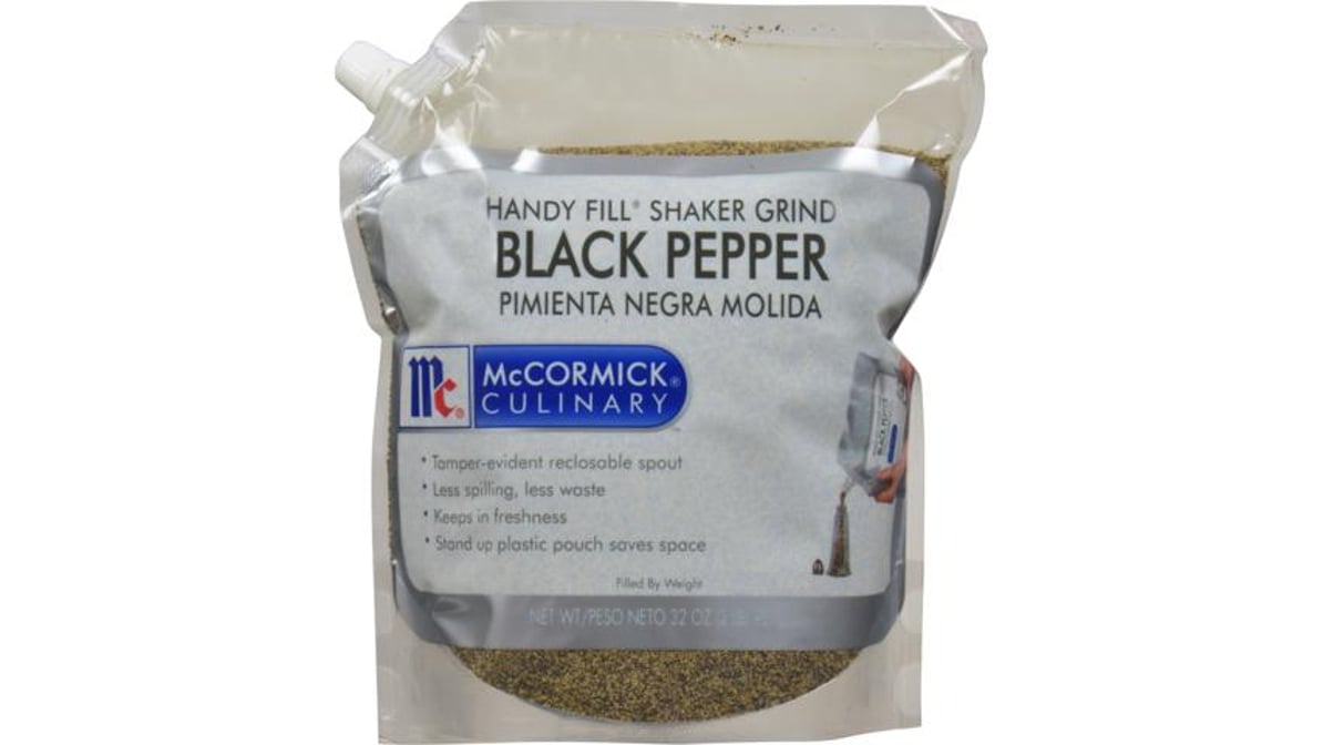 McCormick Culinary Shaker Grind Black Pepper