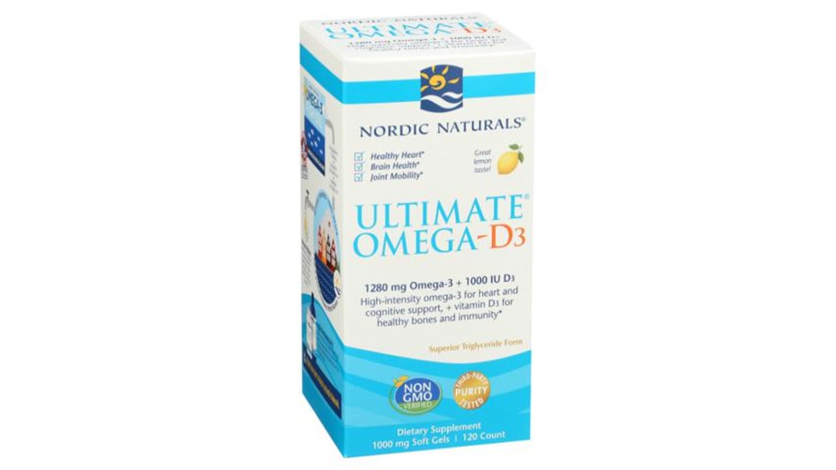 Nordic Naturals Ultimate Omega, 120ct