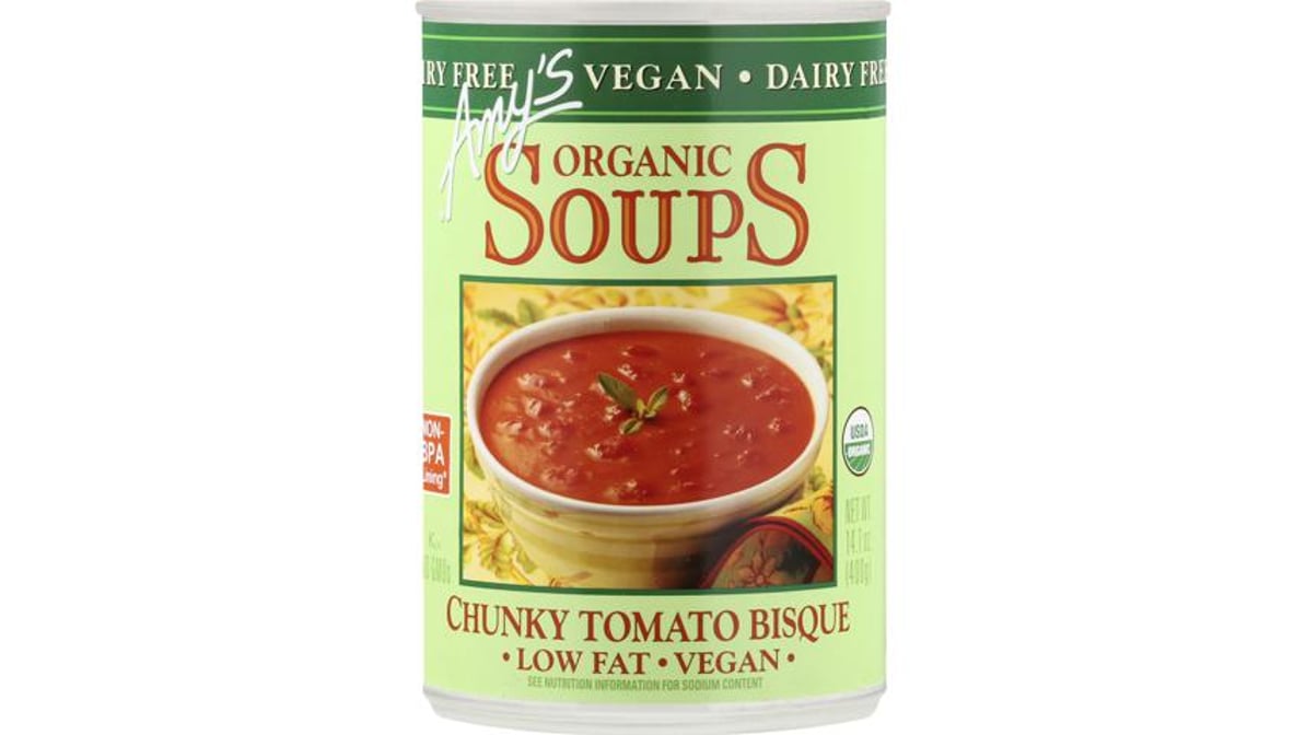 Amy's Organic Chunky Tomato Bisque Soups