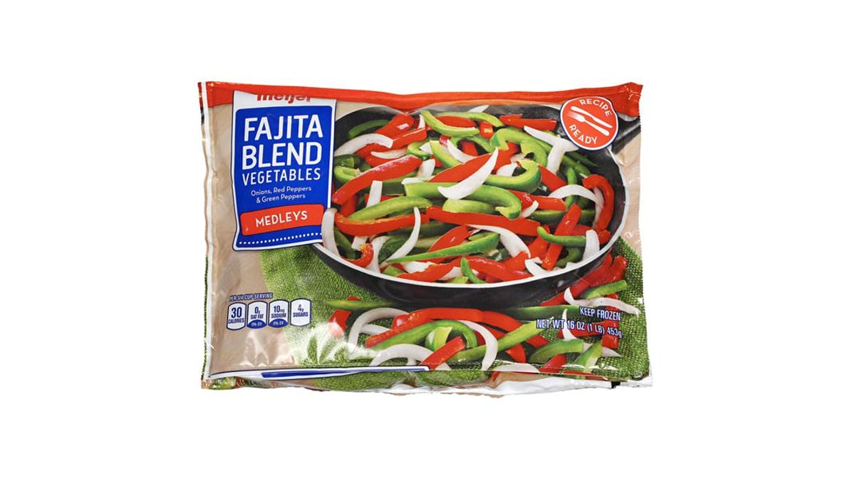 Meijer Frozen Fajita Vegetable Blend Medleys, 16 oz