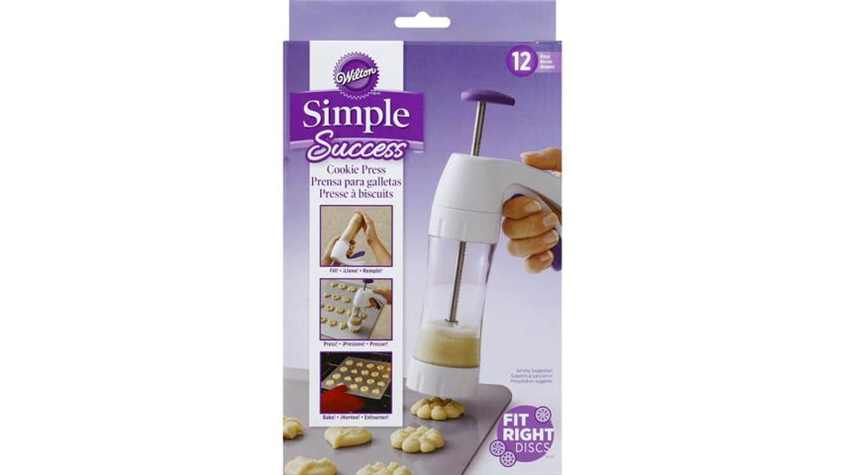 Wilton Simple Success Cookie Press