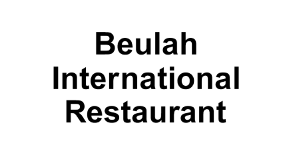 Beulah International Restaurant