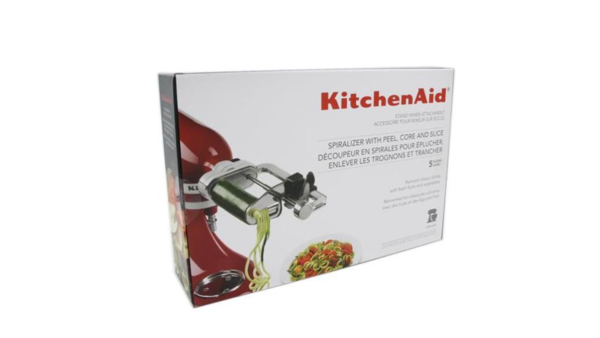 KitchenAid Spiralizer with Peel, Core And Slice Attachment