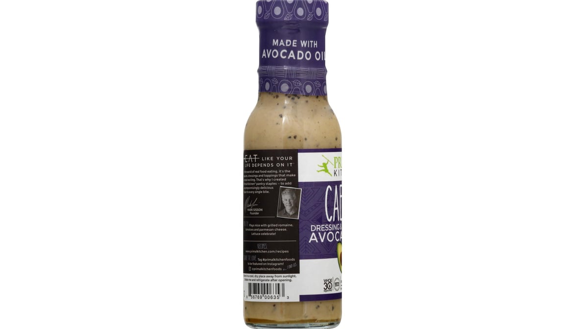 Primal Kitchen Caesar Dressing & Marinade Made with Avocado Oil 8